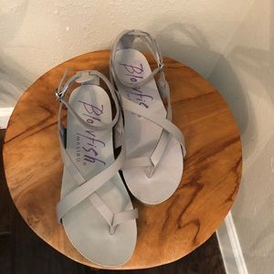 Blowfish leather sandals